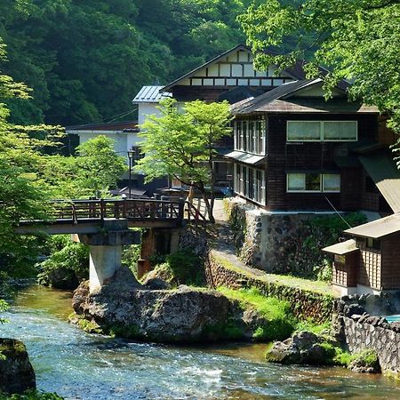 فندق Osawa Onsen Sansuikaku هاناماكي المظهر الخارجي الصورة