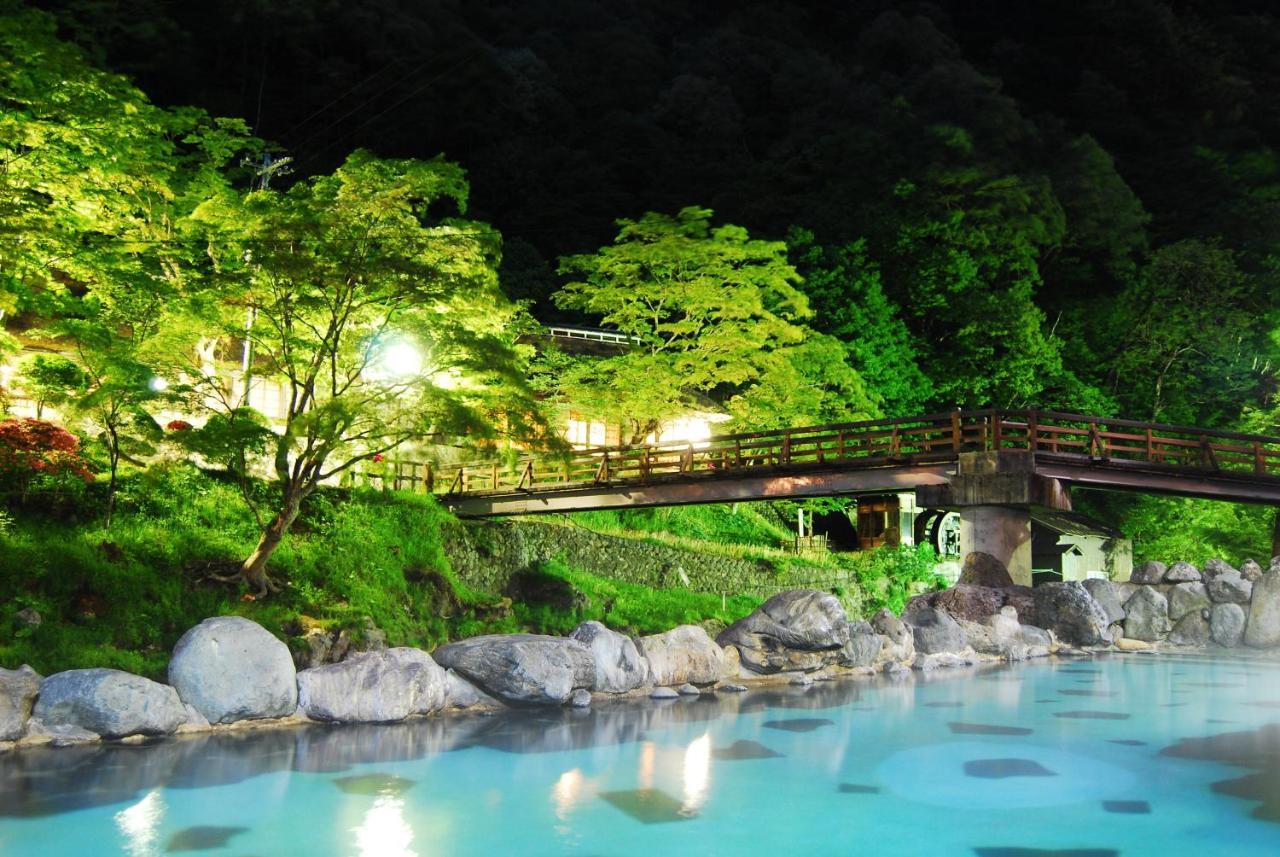 فندق Osawa Onsen Sansuikaku هاناماكي المظهر الخارجي الصورة