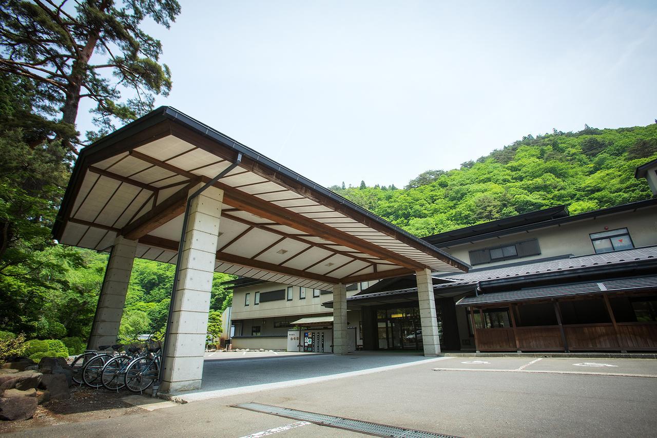 فندق Osawa Onsen Sansuikaku هاناماكي المظهر الخارجي الصورة